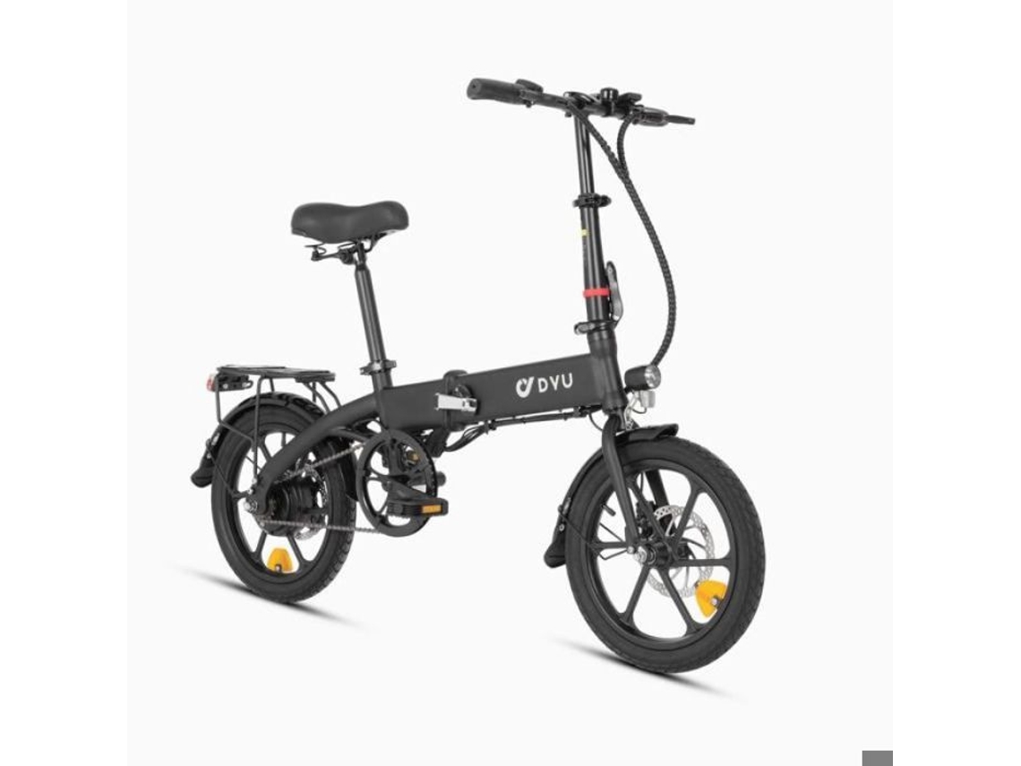 Bicicleta Elétrica - Dyu - A1f Pro - 16 Polegadas - 250w 36v 7.5ah - Freios De Disco Duplo