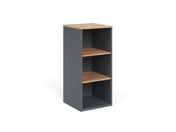 Armoire Midischrank Viktor, 40.2x88.2cm, Antracite/carvalho Dourado, Vicco