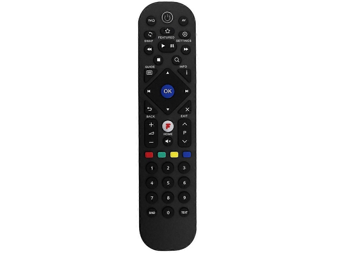 Controle Remoto De Substituição Para O Gravador Inteligente T3-r Freeview Play 4k.