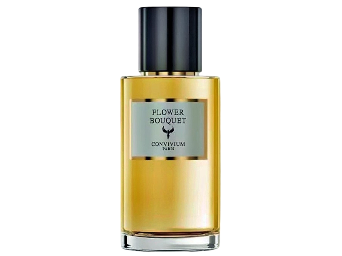 Extrato de perfume do buquê de flores do Convivium de Paris