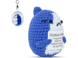 Presente perfeito para cestas de Páscoa: Miniatura de animal de crochê