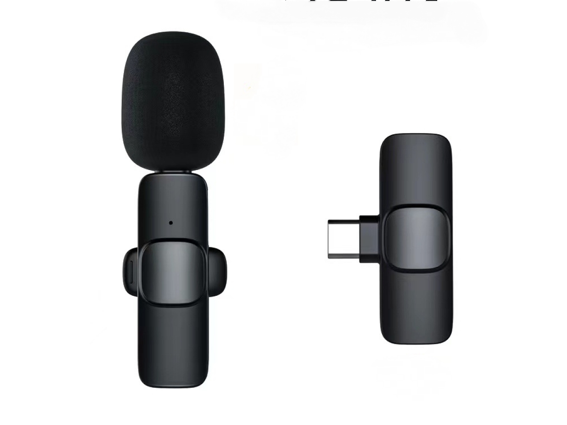 Microfones Sem Fio Para Telefones Android, Mini Microfone De Lapela Profissional Gravação Vídeo, Podcast, Mosquito Aquaforge