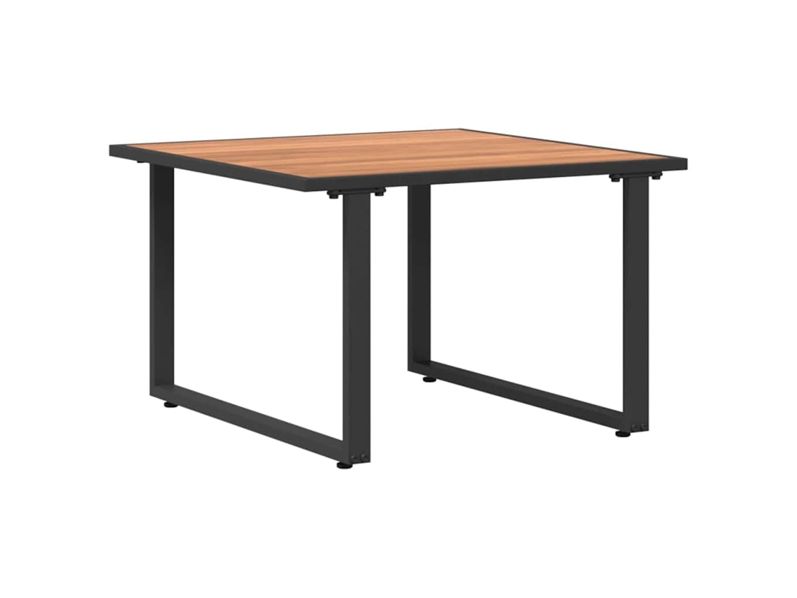 Mesa de centro marrom e marrom 55 x 55 x 35 cm MAISON EXCLUSIVE