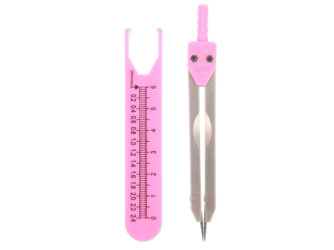 Eletrocardiógrafo Para Estudantes De Medicina, Em Plástico Rosa, Com