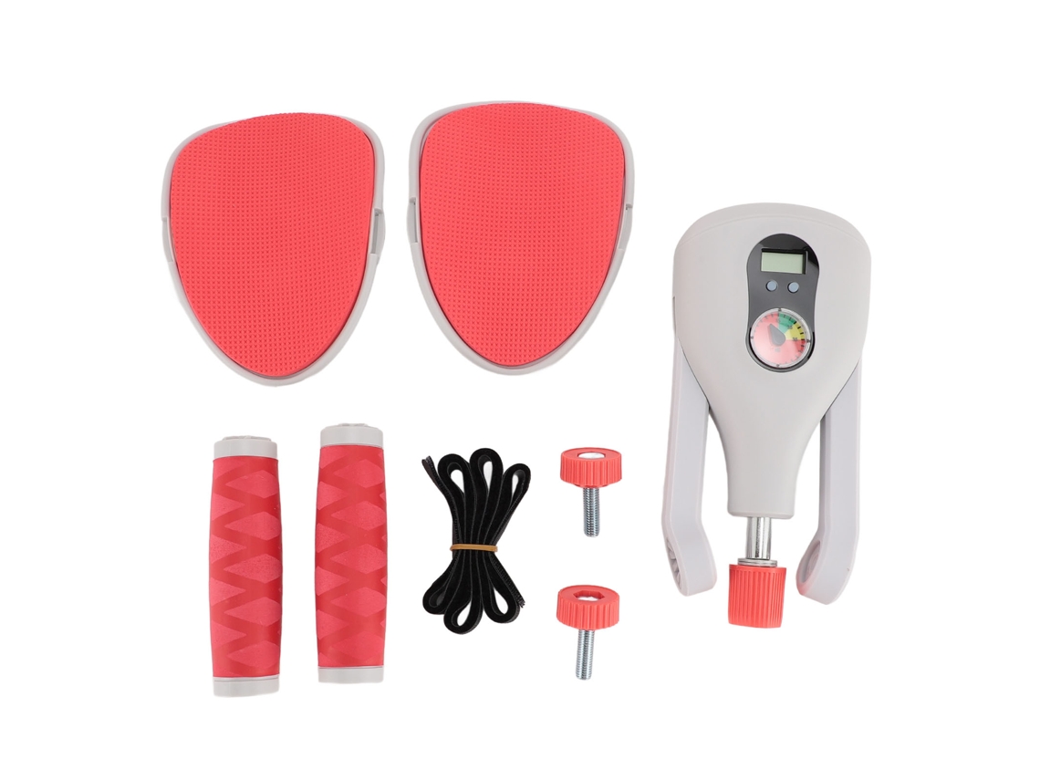 Treinador De Coxa Ajustável 0-77,2lb Cinza