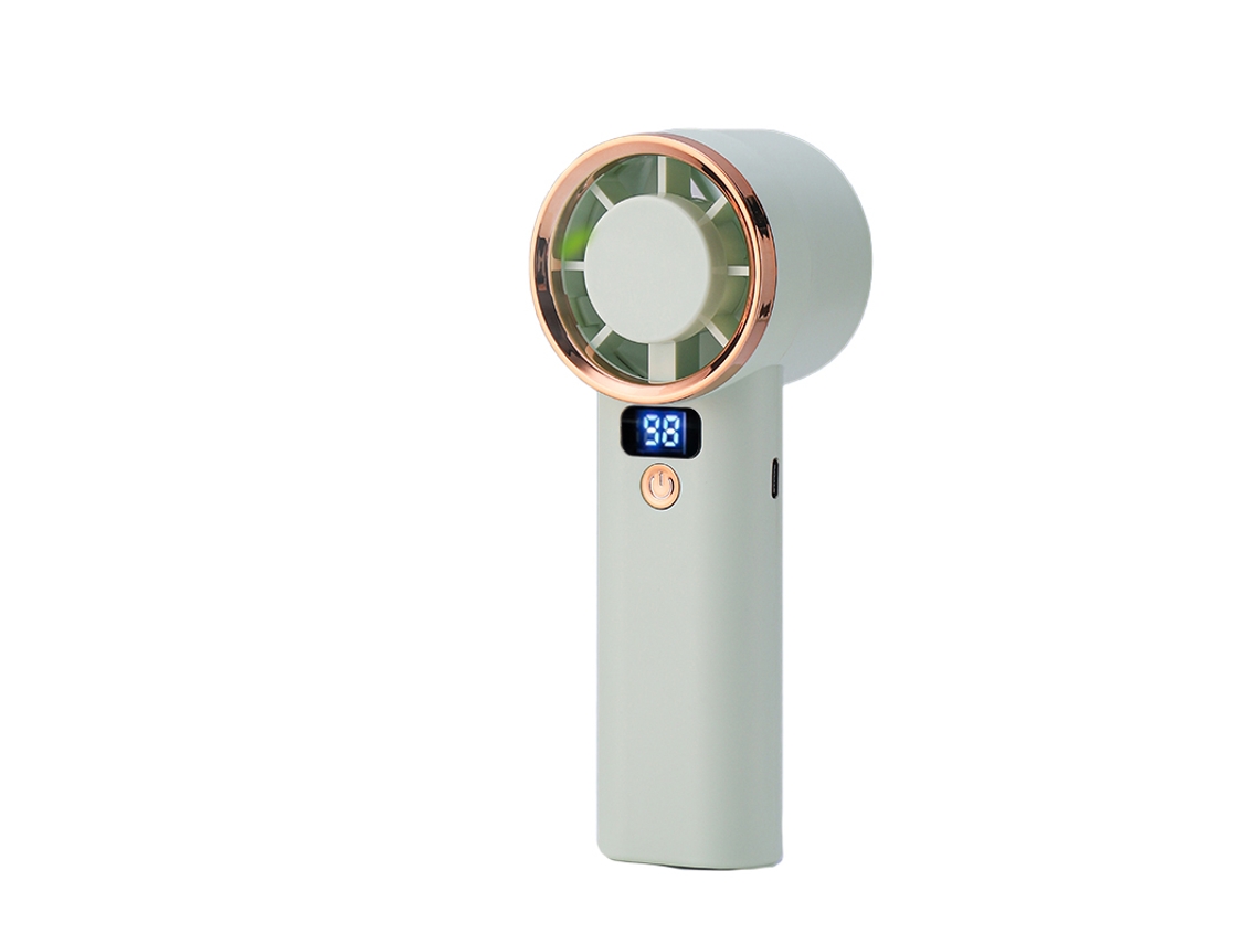 Ventilador Portátil Verde Menta - Solução De Resfriamento Portátil Verde