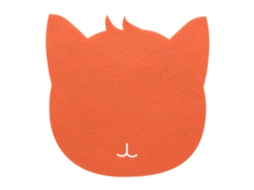 Mouse Pad (anti-estático, Protetor Contra Poeira) Mouse Pad De Felpudo De Gato (laranja)