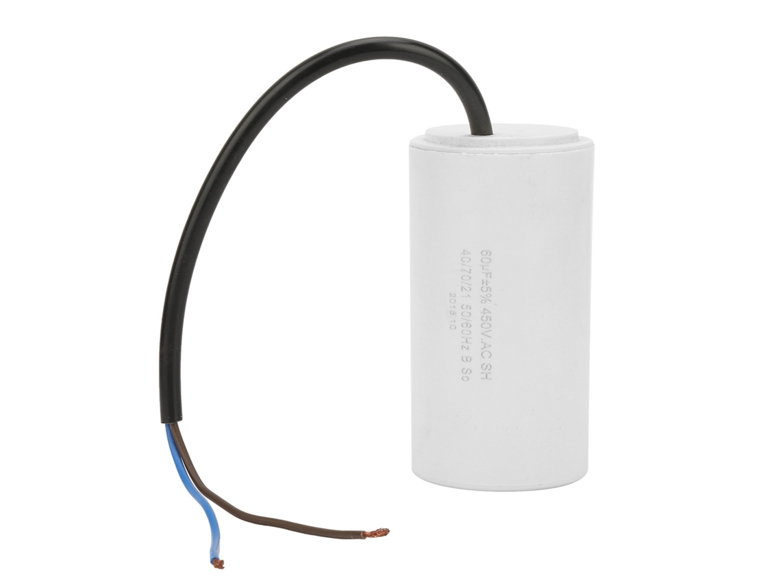 Capacitor De Funcionamento Do Motor Cbb60 60uf 450v Para Eletrodomésticos Residenciais
