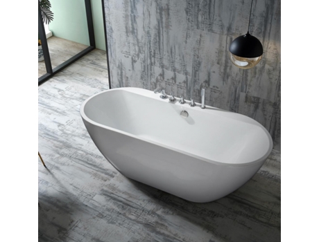 Banheira autônoma ilha oval oval design Kalimnos