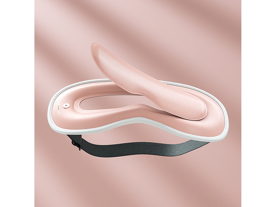 3d Window Vision Eye Massager To Relieve Eye Fatigue Smart Massage Hot And Cold Compress Eye Mask Eye Protector Visual Eye Protector Pink Sfushos