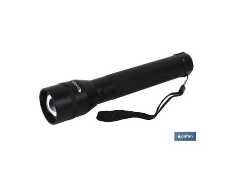 Linterna led alum. zoom led 140lm ø4 x22 cm