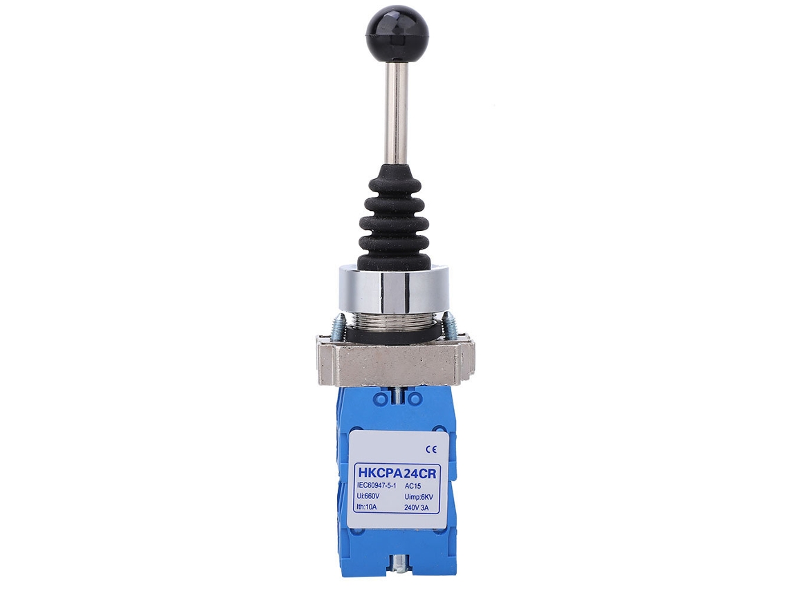 Interruptor Joystick Momentâneo 4 Posições com Reset Automático Wobble Stick
