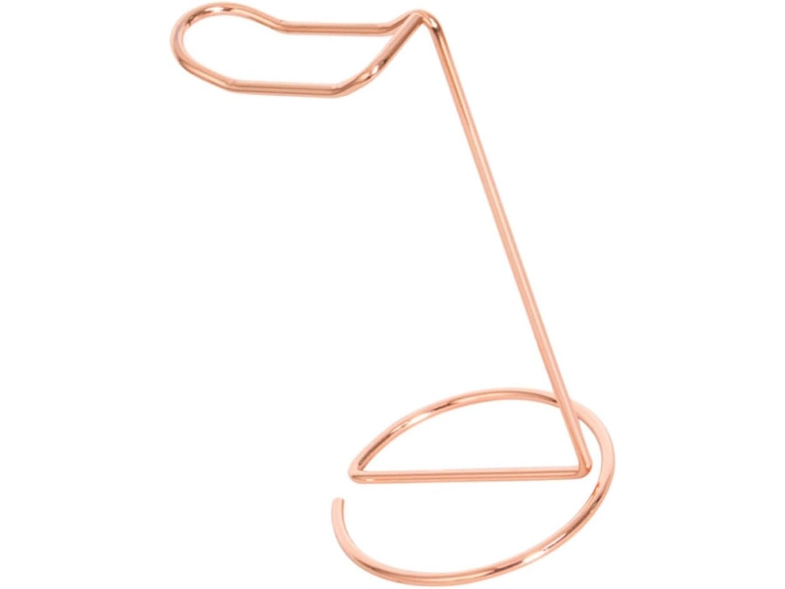 Suporte Para Fones De Ouvido Em Liga Ouro, Estável E Prático, Para Escritório E Casa, Mantém Os Fones De Ouvido