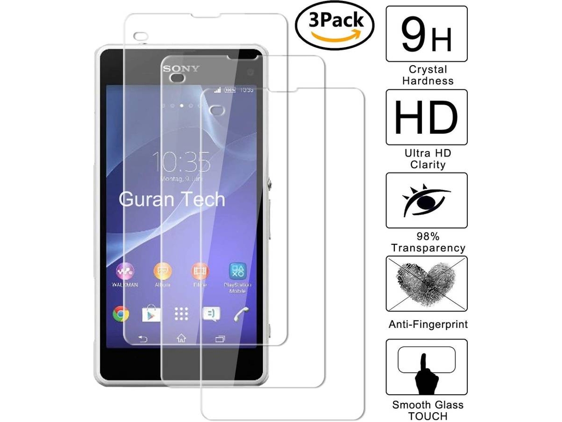 Pelicula de Vidro HONGWE. Xperia Z1 Compact 4.3