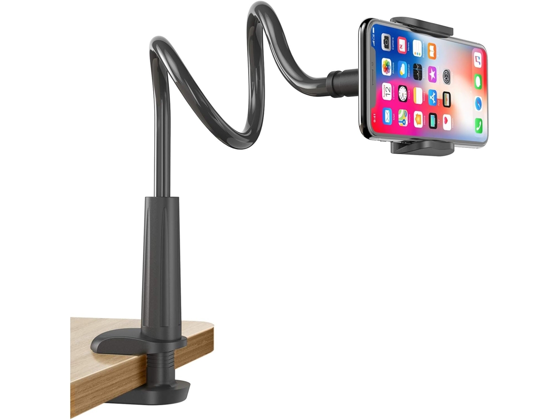 Suporte Flexível Para Telemóvel (braço Longo, Branco)