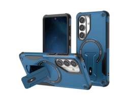 Capa Para Samsung Galaxy S26 Plus, Capa Protetora Magnética Com Suporte (azul) Digitallab