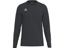 Erima Intro Camiseta Manga Comprida Júnior Preto