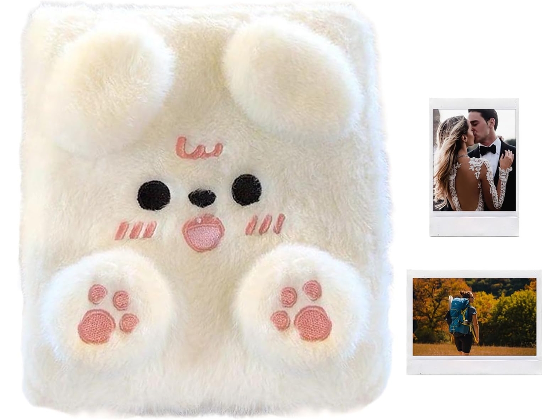 Couverture Souple A6 Douce - Album Pour Cartes Photos En Peluche - Álbum De Fotos