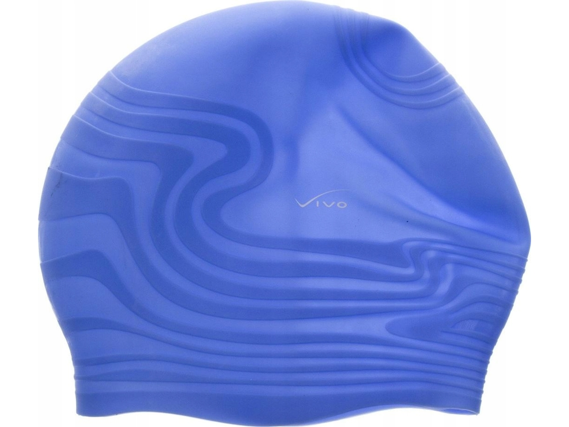 Touca de Natação 3D Silicone Vivo BRILVIBERA