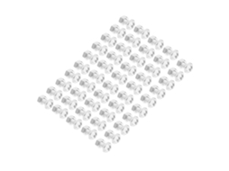 Conjunto Com 100 Parafusos E Porcas De Alumínio, Reparos, Resistentes À