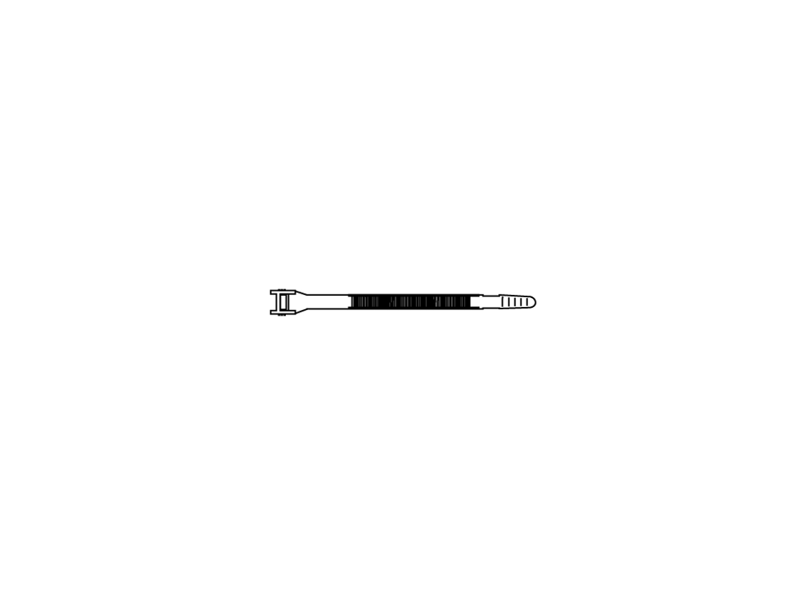 Abraçadeira Fivela Nylon Br 7.8X365 CHEMITOOL