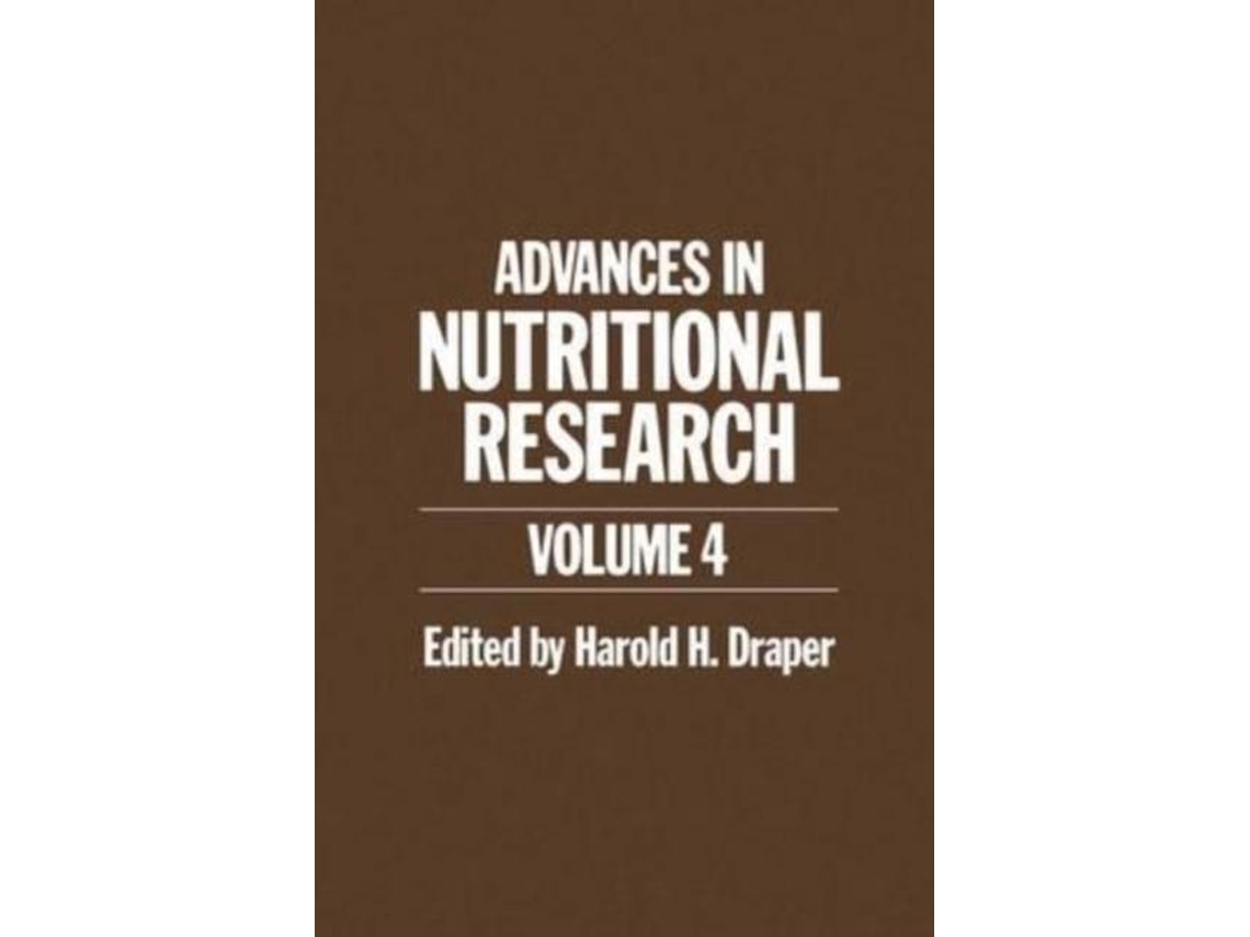 Livro Advances in Nutritional Research de Draper Harold H Draper (Inglês)