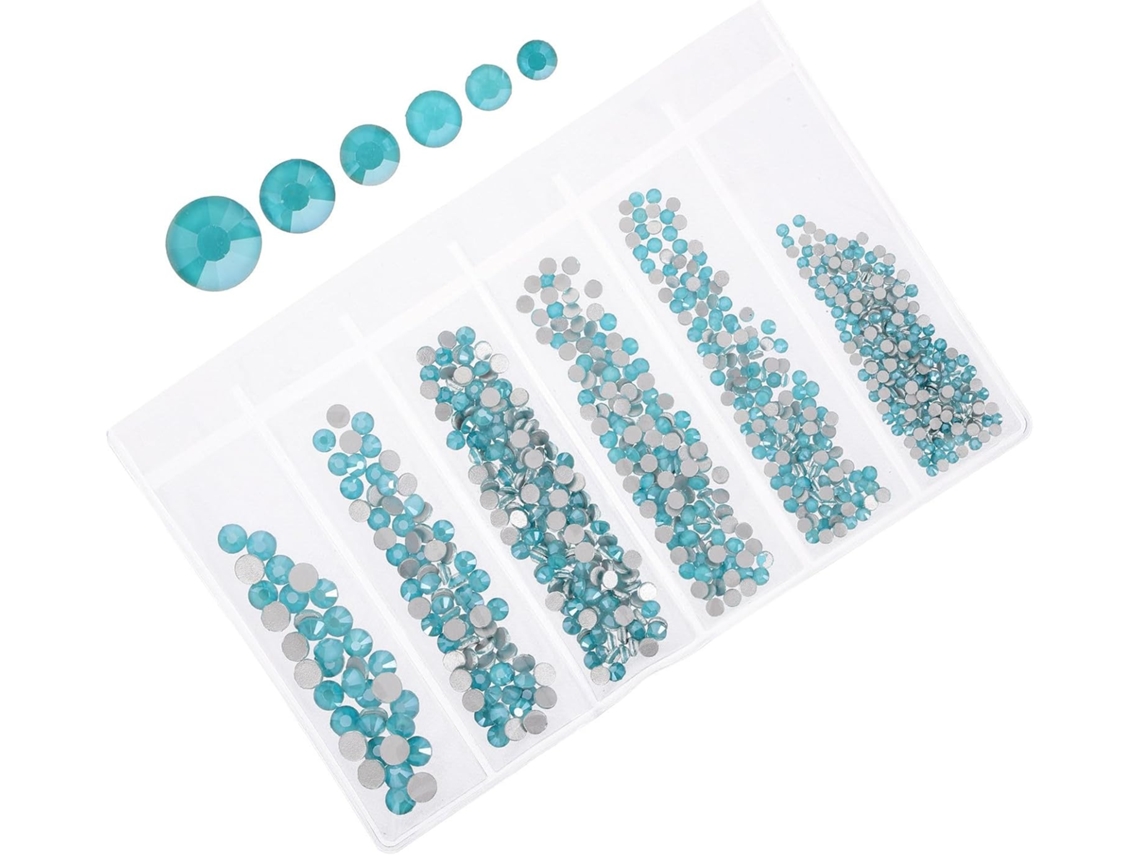 Kit De Cristais De Vidro Para Unhas Com 820 Peças E Diamantes Multiuso