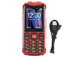 Telefone Móvel para Idosos 2G Tela 2.6'' 4800mAh