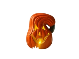 Laxiscreed Abóbora De Halloween Led Iluminada Para Decoração De Interior E Exterior, 5.5 Polegadas, Design Divertido