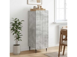 Vidaxl Buffet Cinzento Cimento 34,5 X 33 X 92 Cm Derivados De Madeira