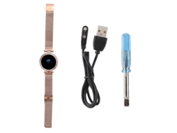 Pulseira Inteligente EOOCOO, monitoramento de frequência cardíaca, tela redonda | EOOCOO
