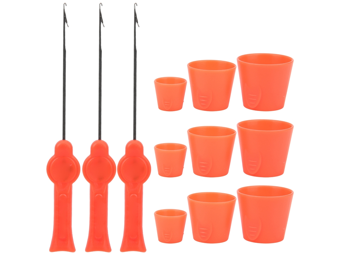 Kit 3 Gancho de Pesca com Moldes e Acessórios