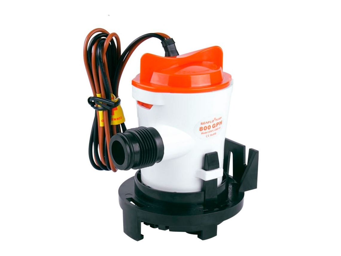 Bomba de Esgoto Series 3 800Gph 12V Prateadoseaflo