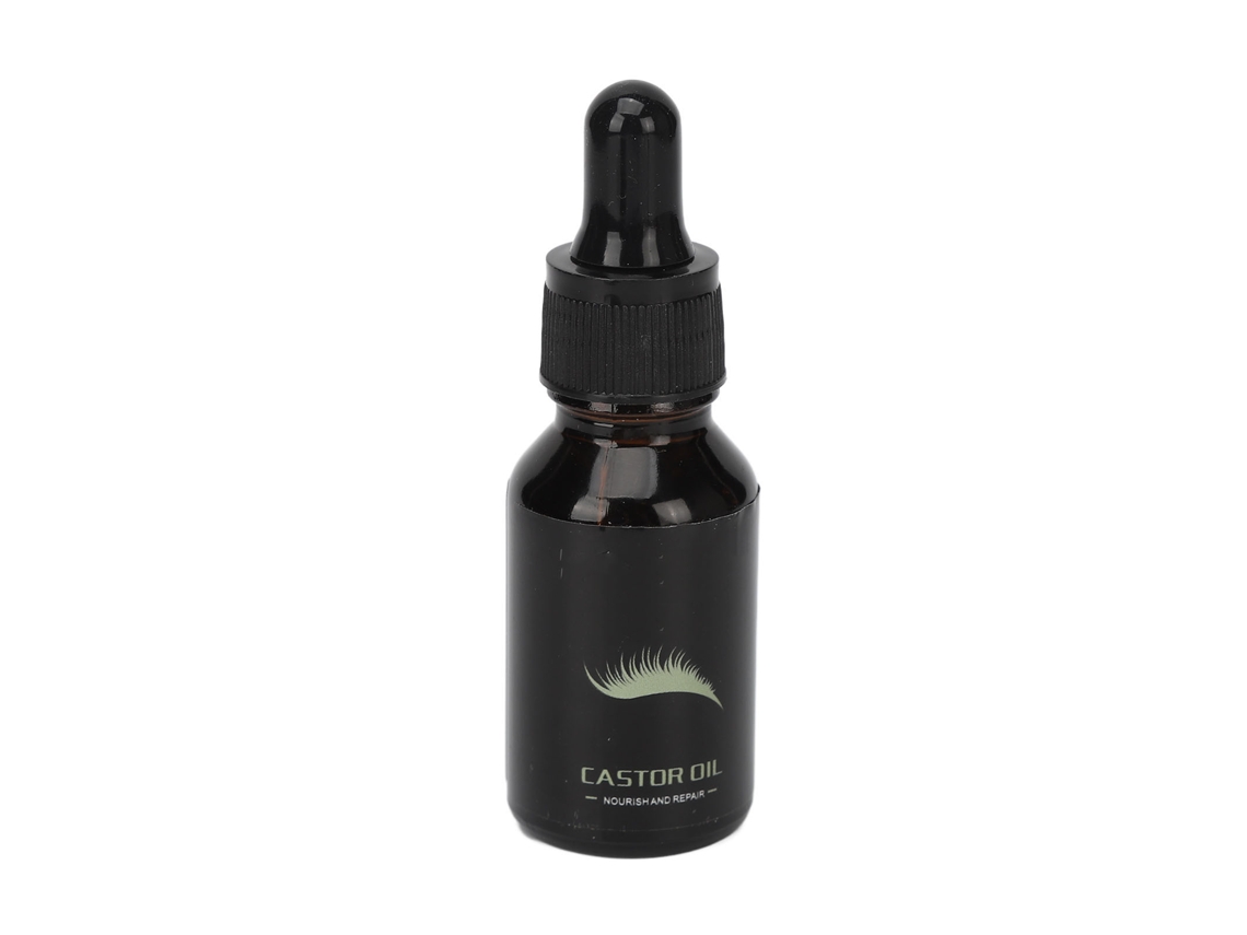 Óleo de rícino orgânico para o crescimento do cabelo, cílios e sobrancelhas.