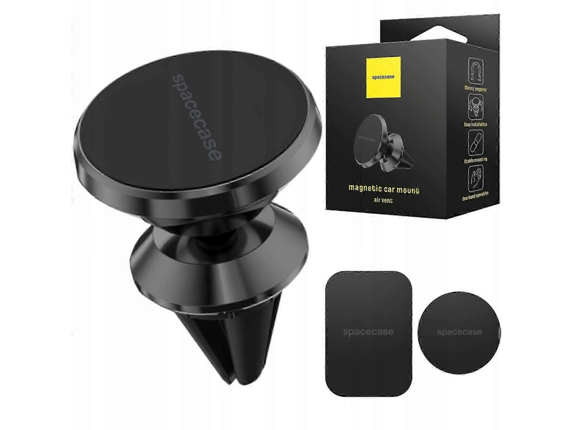 Suporte Para Saída De Ar Spacecase Preto Para Carro