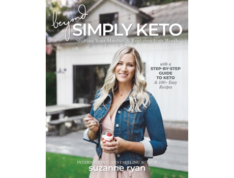 Livro beyond simply keto de suzanne ryan (inglês)