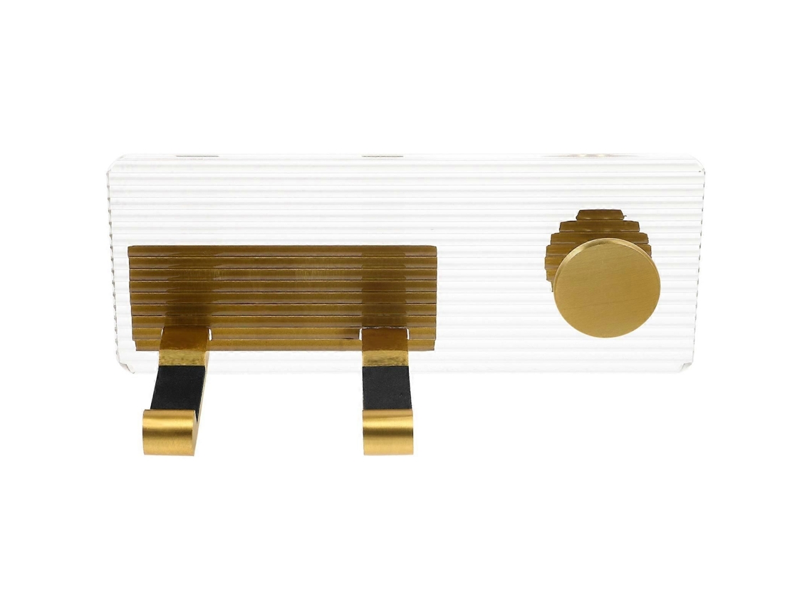 Suporte de Parede para Secador Cabelo, Prateleira Utensílios Banheiro, Su Porte Cabelo GOKOCO