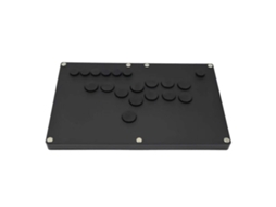 Joystick Arcade Street Fighter, Controlador De Jogo, Controle Mecânico Com Botões, Compatível Com Pc, Resistente, Nas Cores Branco E Preto. Hengjian