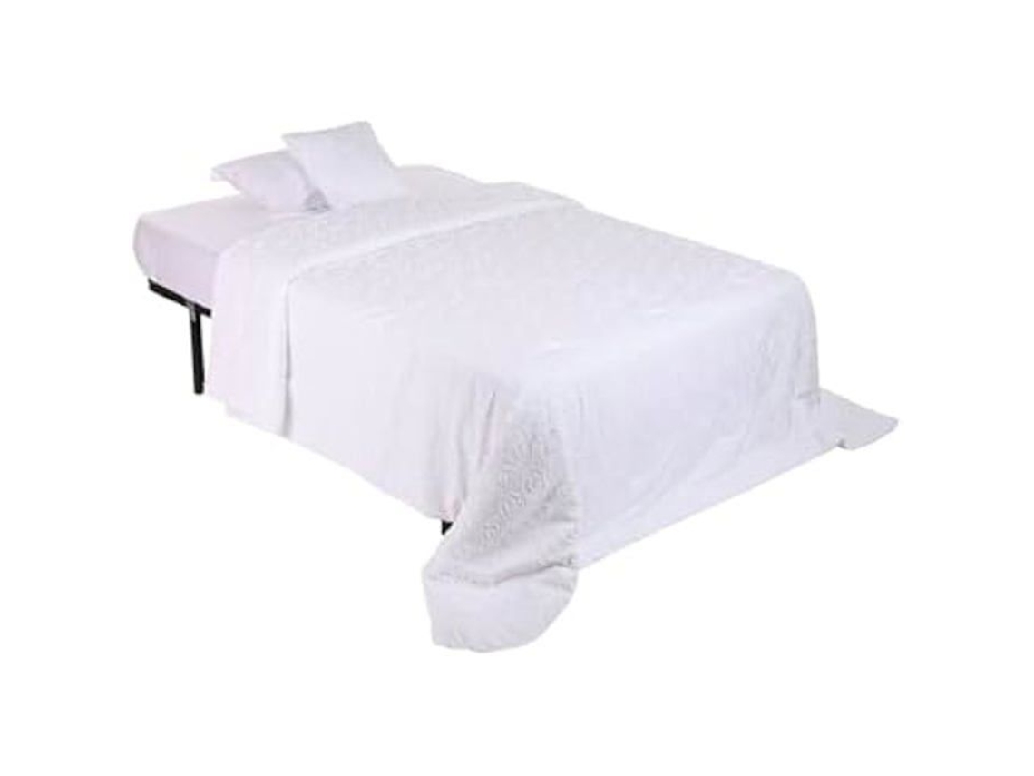 Cobre leito HOME ESPRIT Branco 180 X 260 Cm Uni Interior Chic