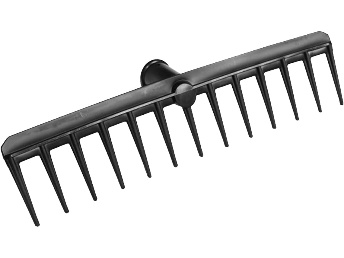 Ancinho Nivelador De Solo, Ancinho Nivelador De Gramado, Ferramenta De Jardinagem Resistente Para Manutenção.