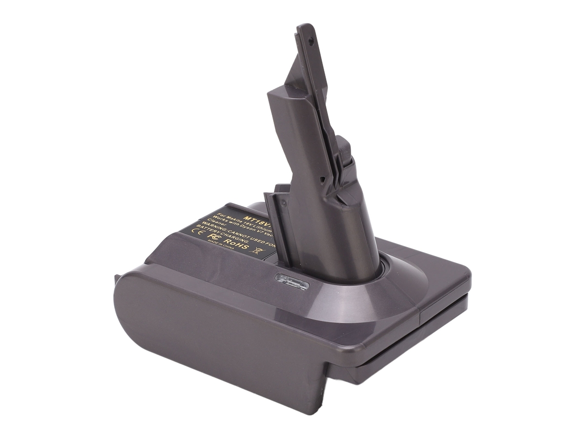 Laxiscreed Adaptador Para Aspirador De Bateria De Lítio 18v Compatível Com V7