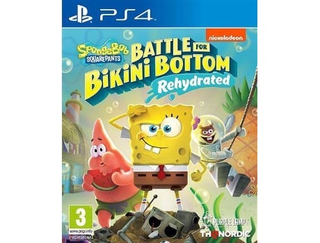 Jogo PS4 SpongeBob SquarePants: Battle for Bikini Bottom