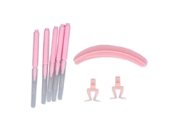 Separador De Cílios Reutilizável Lavável Em Silicone Ferramenta De Lifting De Cílios Suprimentos Para Salão Rosa