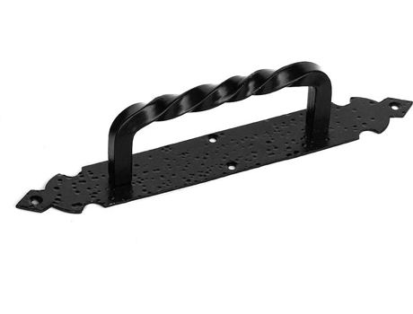 Puxador EDM Porta 275 mm Forja Preto