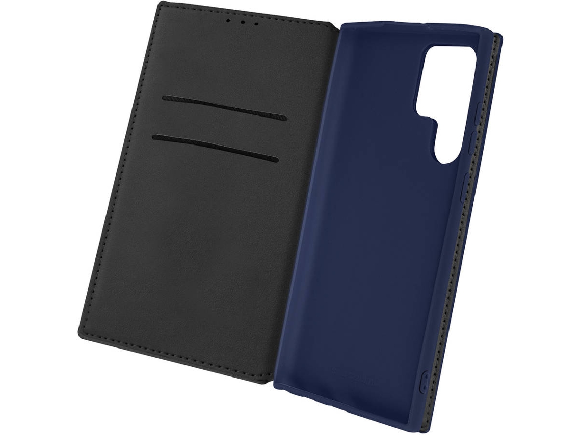 Capa Samsung Galaxy S22 Ultra AVIZAR Função Suporte Azul