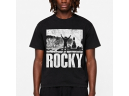 Rockinstone Rocky Movie Rocky Balboa Black Adult T-shirt Size:l