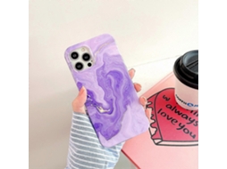 Capa De Celular Em Tpu Espesso Com Acabamento Em Mármore Esmaltado Para Iphone 11 Pro Max