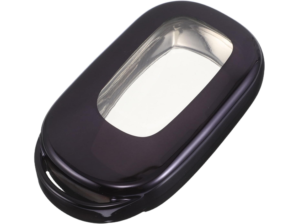 Capa De Tpu À Prova D'água E Resistente A Impactos Para Chave De Carro, Roxa/preta.