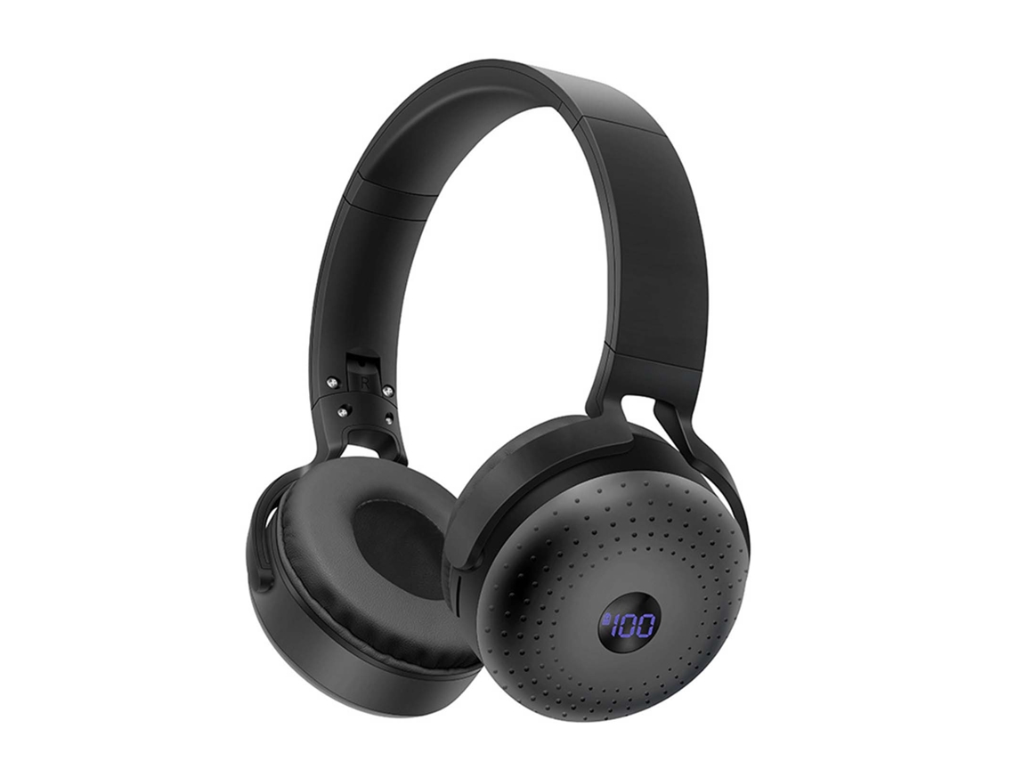 Auscultadores Bluetooth Wireless 5.0 Dobrável para Cancelamento de Ruído Estéreo