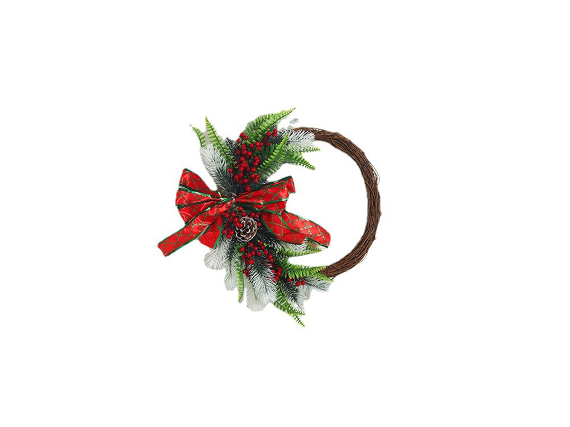 Guirlanda De Laços Natalícios Laxiscreed 2022 Para Decoração Festiva E Elegante De Natal